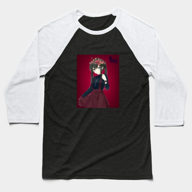 Anime t-shirts Baseball T-Shirt by Jumana2017